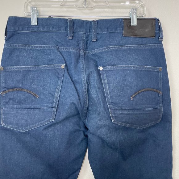 G Star Men's Raw Defend Loose Jeans 34x28.5" - Picture 6 of 14